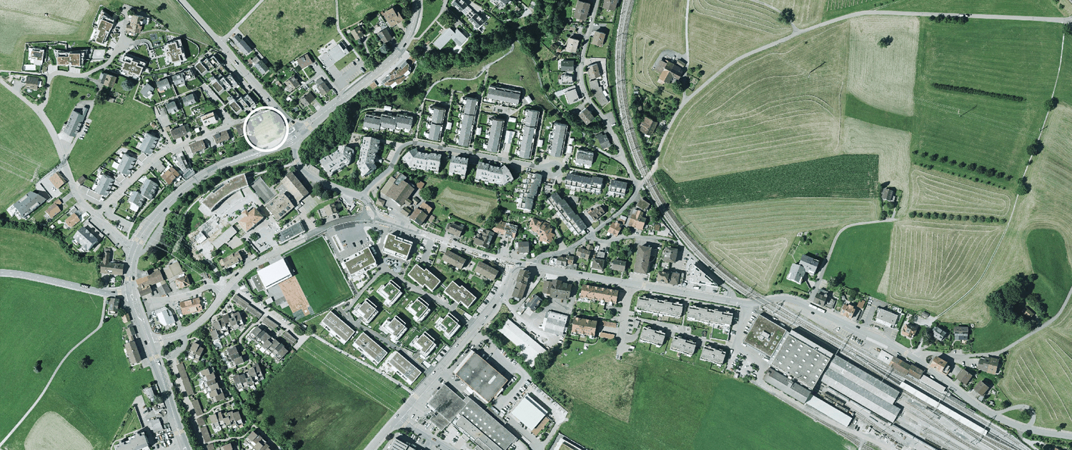 05_Samstagern Luftaufnahme